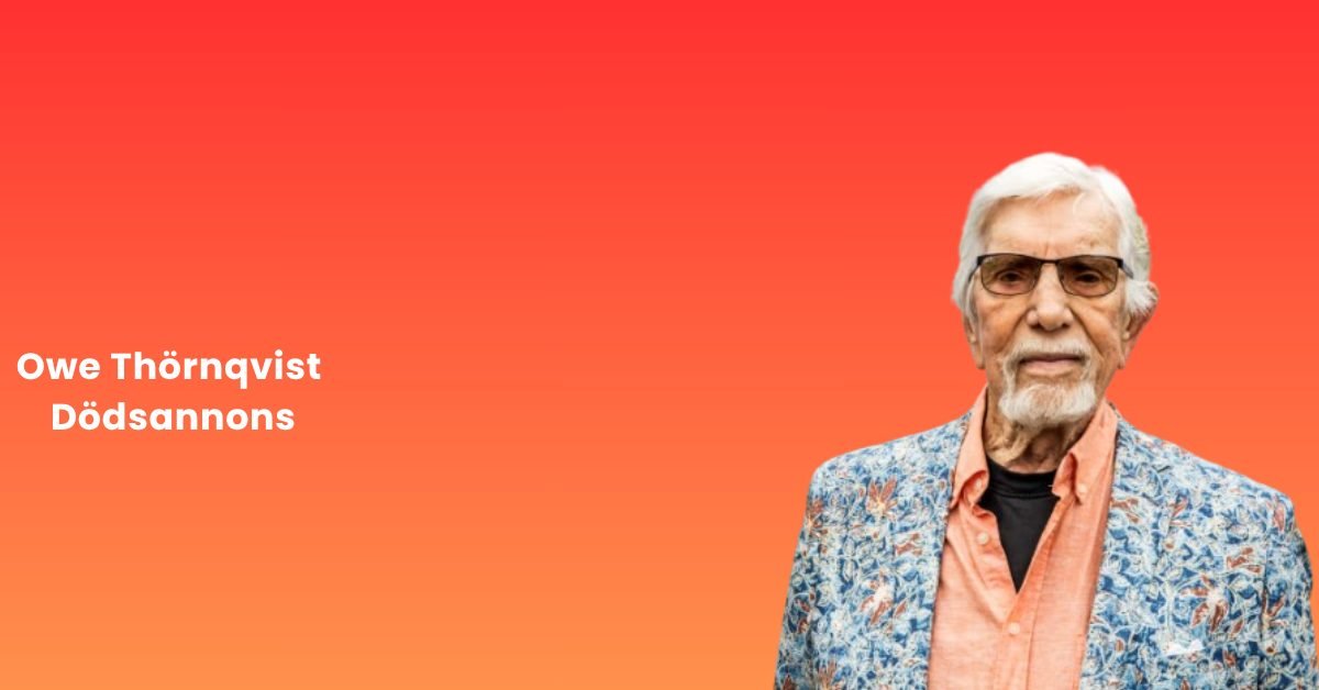 owe thörnqvist dödsannons